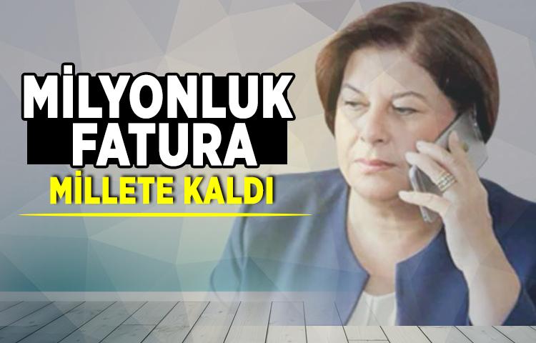 Milyonluk fatura millete kaldı
