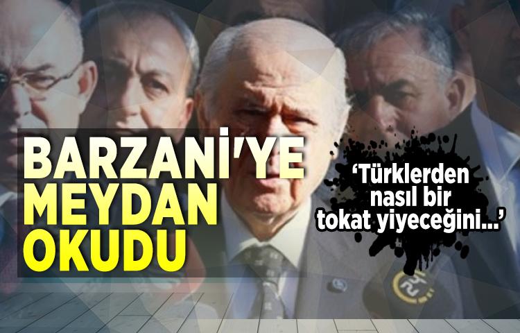 Bahçeli, Barzani’ye meydan okudu: ‘Türklerden nasıl bir tokat yiyeceğini...’