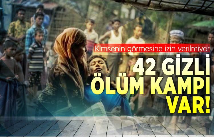 Myanmar'da 42 gizli ölüm kampı var!