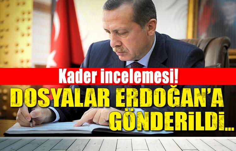 Kader incelemesi! Dosyalar Erdoğan'a gönderildi