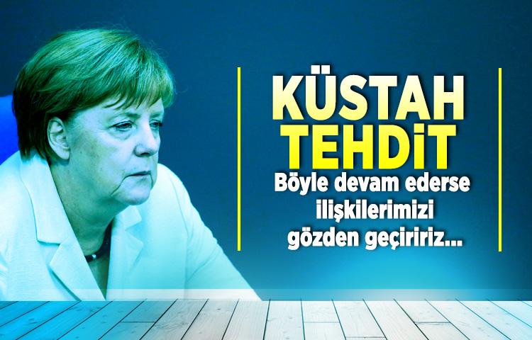 Merkel'den küstah tehdit: Böyle devam ederse...