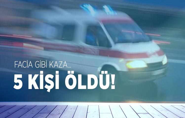 Amasya'da feci kaza!