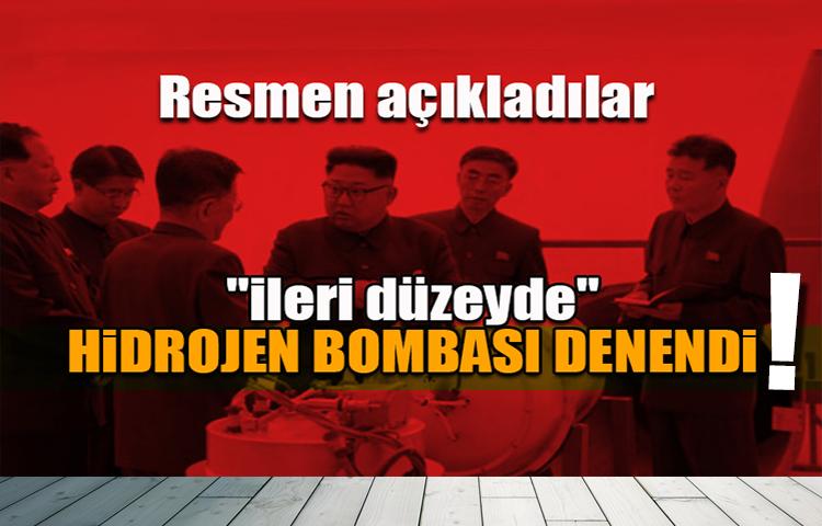 Kuzey Kore yeni hidrojen bombasını test etti!