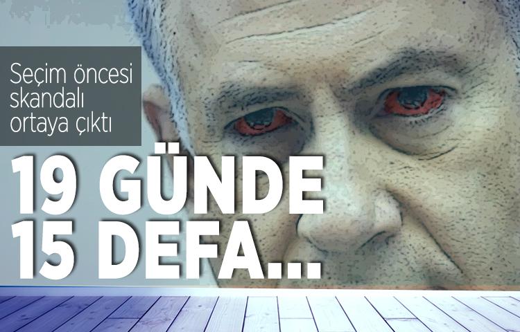 Netanyahu'nun seçim öncesi skandalı ortaya çıktı