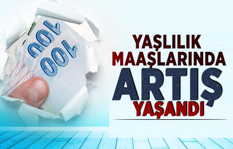 Yaşlı maaşlarında artış yaşandı