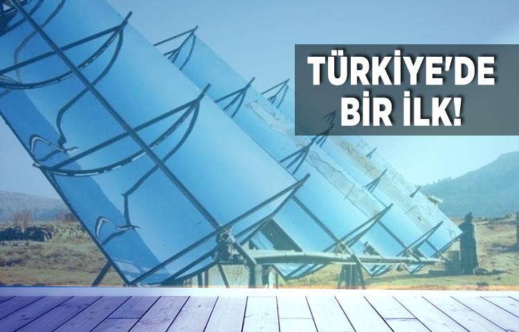 Türkiye'de bir ilk!