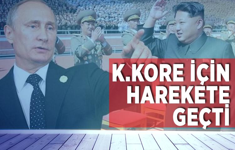 Putin, Kuzey Kore için harekete geçti