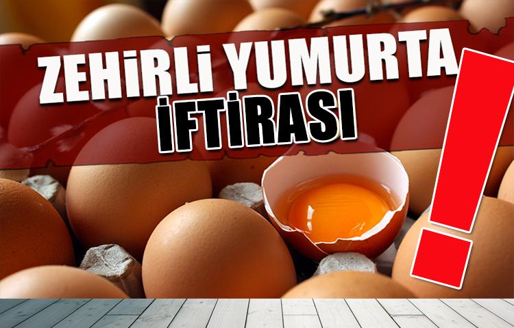 Türkiye’ye zehirli yumurta iftirası!