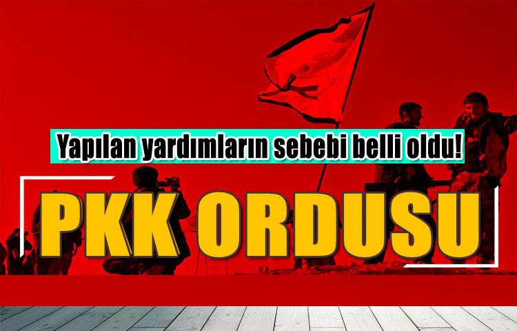 Amerika, Suriye’de PKK ordusu kuruyor!