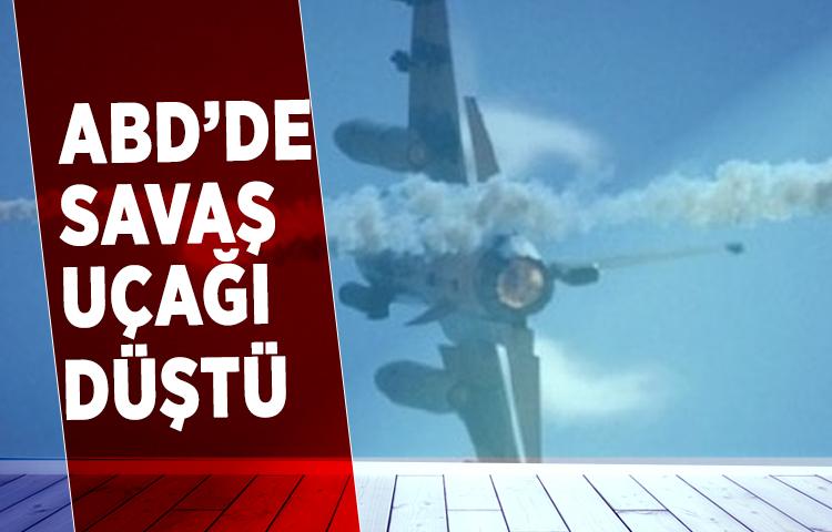 ABD'de savaş uçağı düştü!