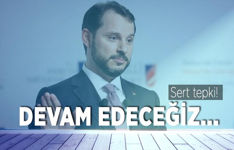 Bakan Albayrak'tan sert tepki!