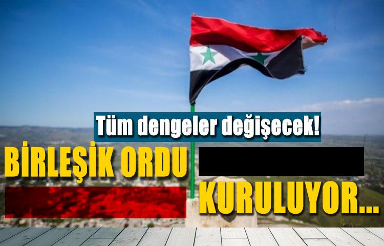 Tüm dengeler değişecek! Birleşik Ordu kuruluyor