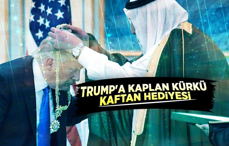 Arabistan'dan Trump'a kaplan kürkü kaftan hediyesi