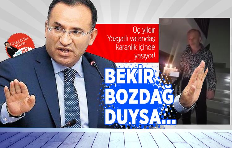 Üç yıldır evine elektrik bağlanmayan Yozgatlı karanlık içinde yaşıyor!