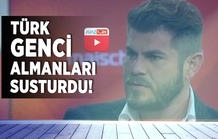 Türk genci Almanları susturdu!