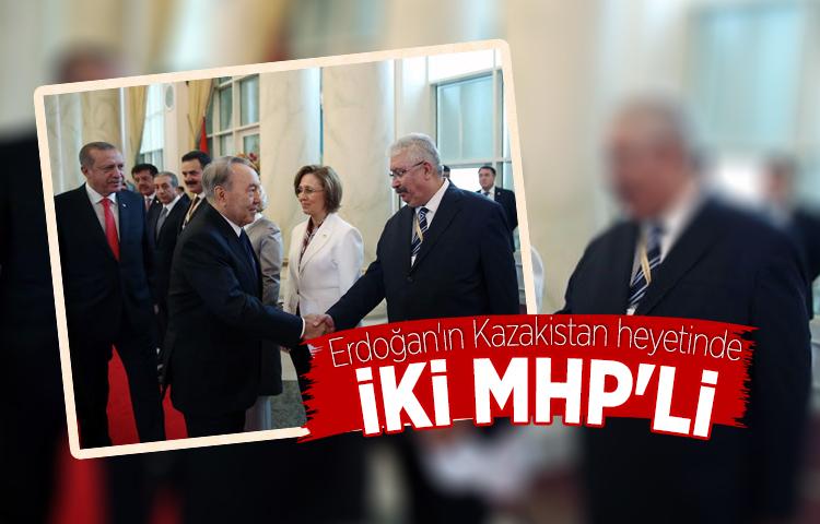 Erdoğan'ın Kazakistan heyetinde iki MHP'li