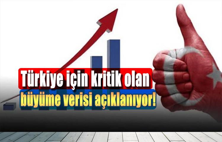 İkinci çeyrek büyüme verisi açıklanıyor!