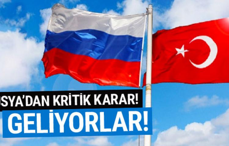 Rusya tarih verdi! Kritik Türkiye açıklaması