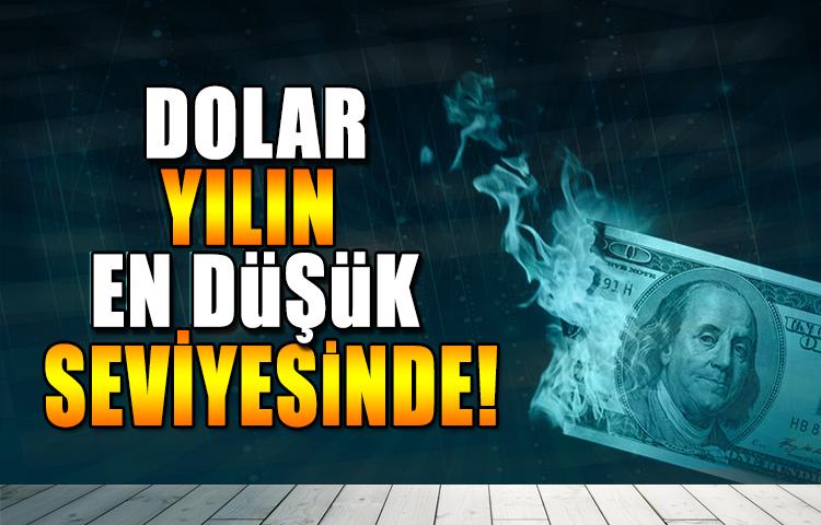 Dolar, yılın en düşük seviyesini yeniledi!