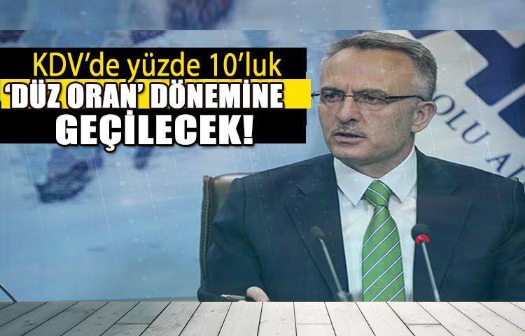 KDV’de yüzde 10’luk ‘düz oran’ dönemine geçilecek