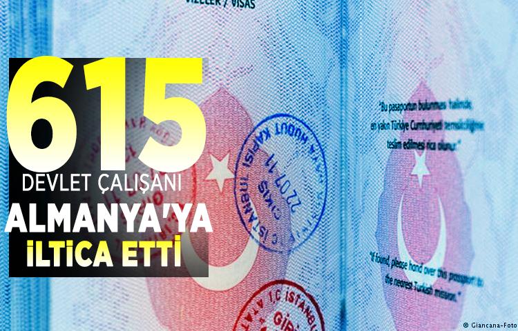Türkiye'den 615 devlet çalışanı Almanya'ya iltica etti
