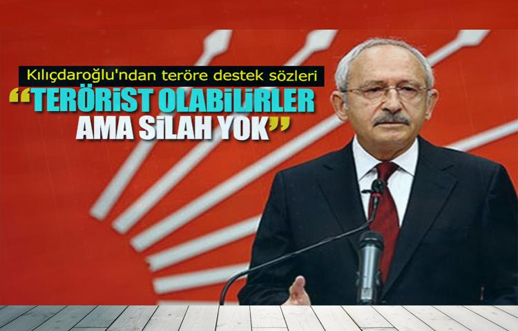 Kemal Kılıçdaroğlu'ndan teröre destek sözleri