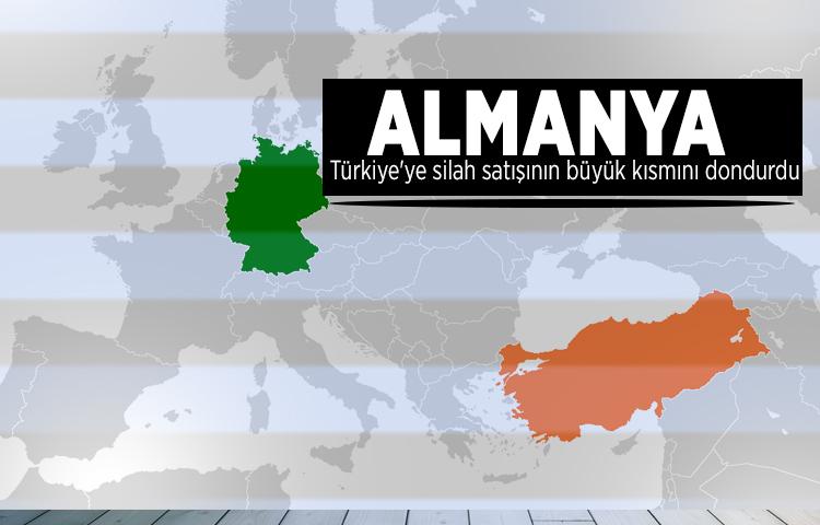Almanya Türkiye'ye silah satışının büyük kısmını dondurdu