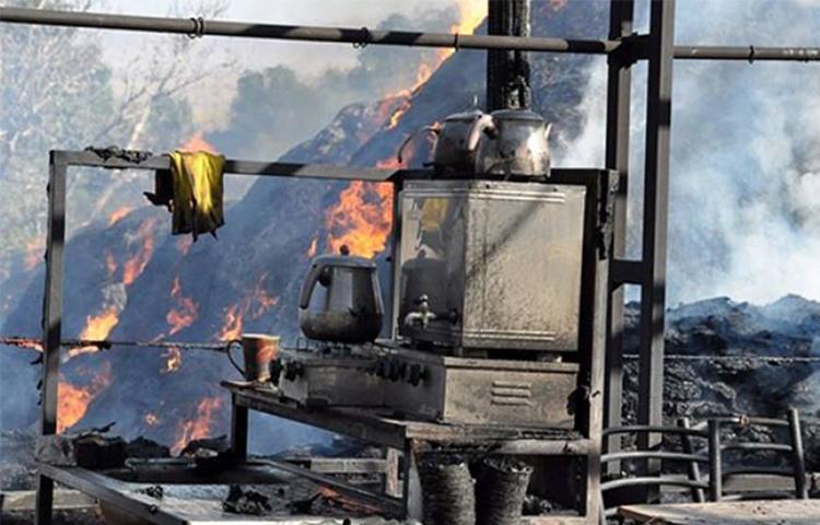 Taziye evinde şok olay!