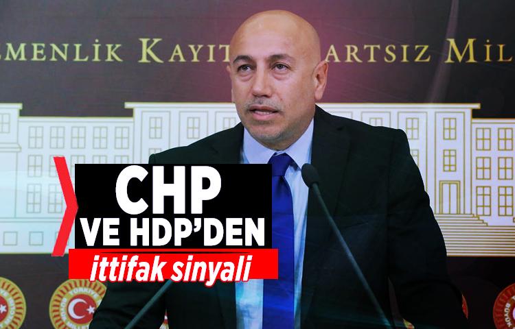 CHP ve HDP’den ittifak sinyali