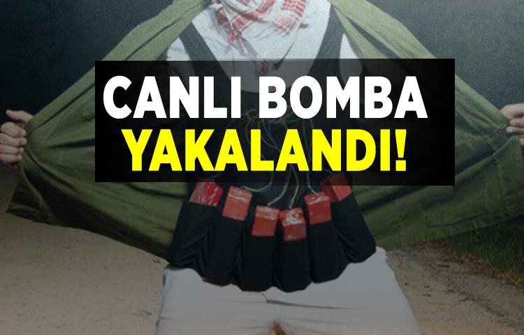 Gaziantep'te canlı bomba yakalandı!