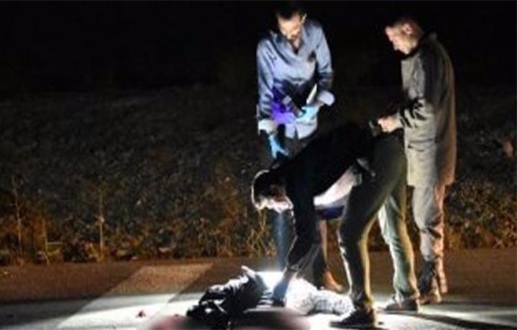 Karayolunda  ceset bulundu