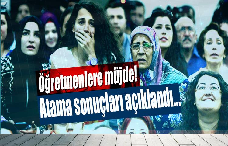 Öğretmenlere müjde! Atama sonuçları açıklandı