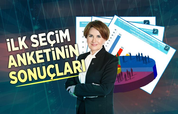 İşte Meral Akşener’li ilk seçim anketinin sonuçları