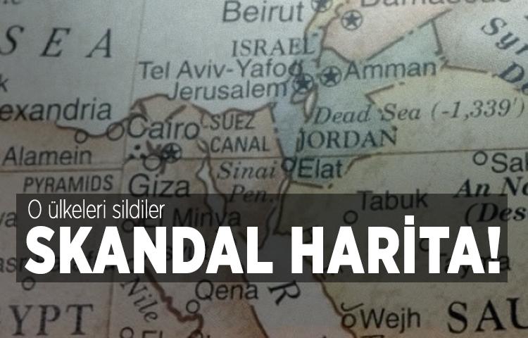 Mısır'dan skandal harita!