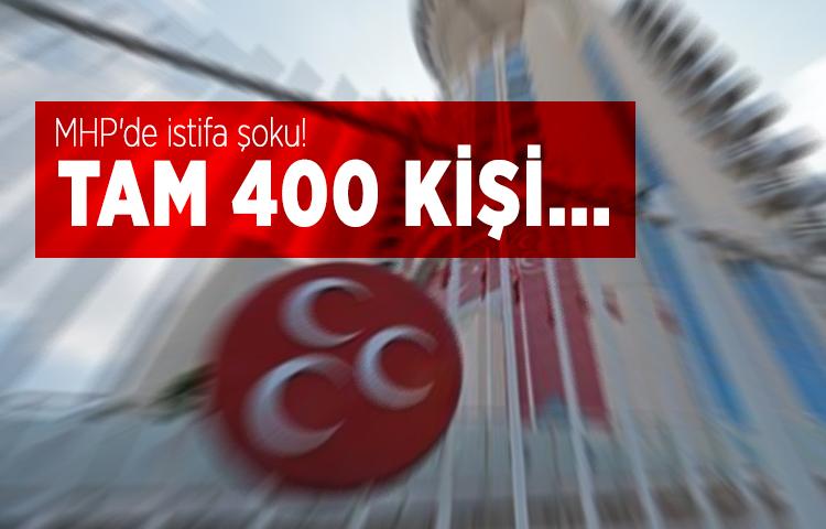 MHP'de istifa şoku!