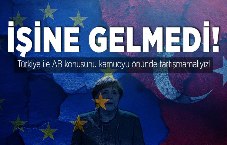Merkel: Kamuoyu önünde tartışmamalıyız