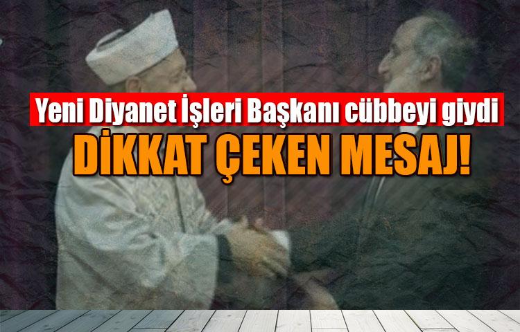Diyanet'te yeni dönem başladı!