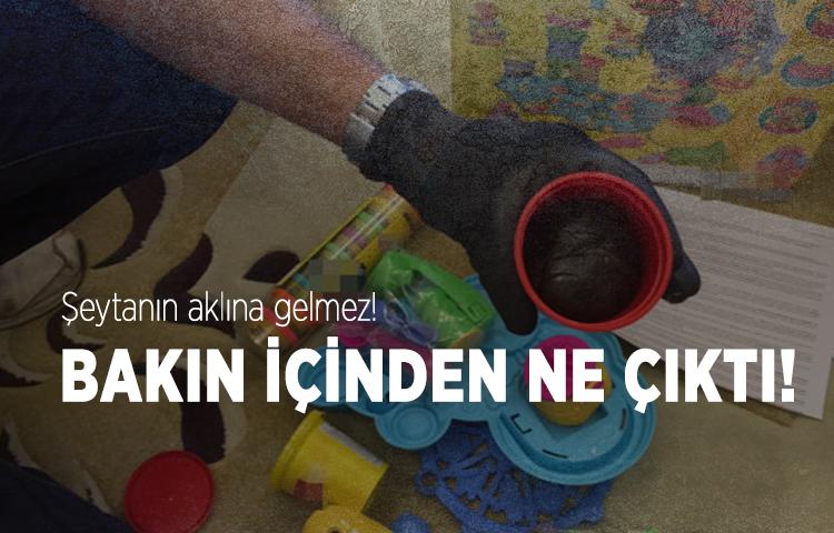 Çocukların oynadığı hamurların içinden bakın ne çıktı!