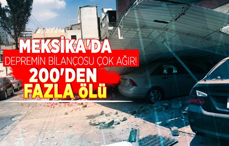 Meksika'da 7.1 büyüklüğünde deprem: Ölü sayısı artıyor