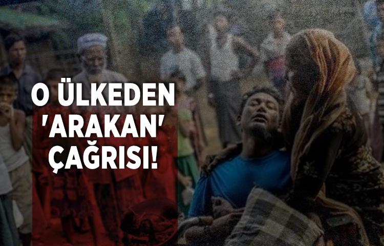 O ülkeden 'Arakan' çağrısı
