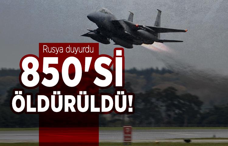 Rusya operasyon bilançosunu açıkladı!