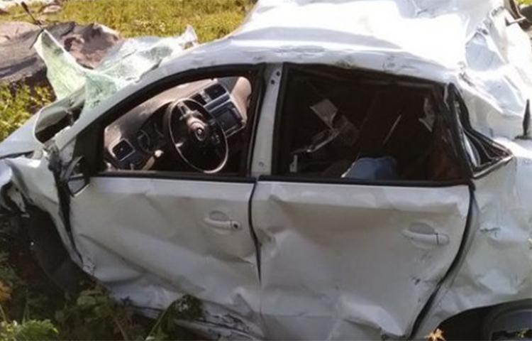 Trabzon'da otomobil uçuruma yuvarlandı!