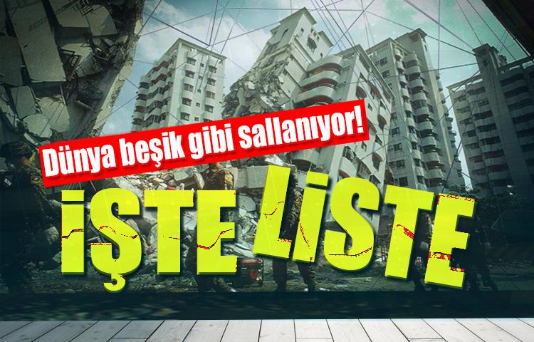 Dünya beşik gibi sallanıyor!