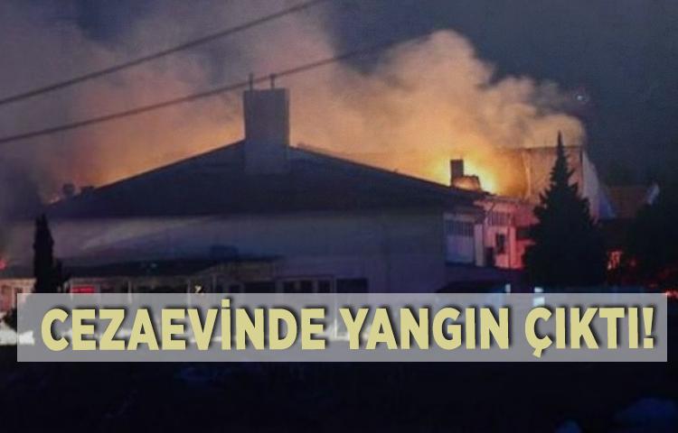 Çanakkale'de cezaevinde yangın