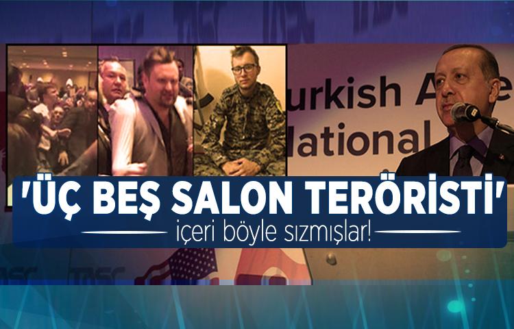 Erdoğan'ın konuşma yaptığı salona 'teröristler' böyle sızmış!