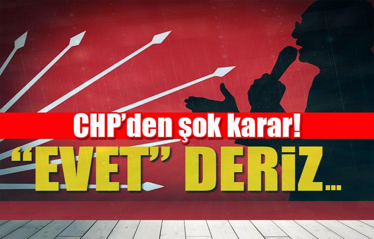 CHP'den Irak tezkeresi kararı!