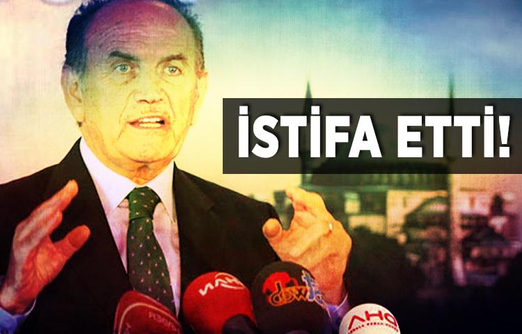 Kadir Topbaş istifa etti!