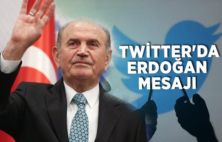 Kadir Topbaş'tan Twitter'da Erdoğan mesajı
