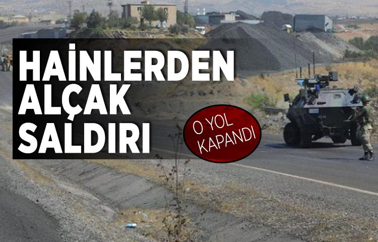PKK'lılar saldırdı! Tunceli-Pülümür yolu kapandı