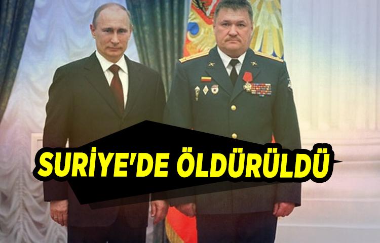 Rus korgeneral Suriye'de öldürüldü